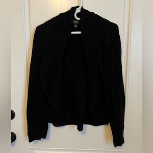Black short sweater coverup